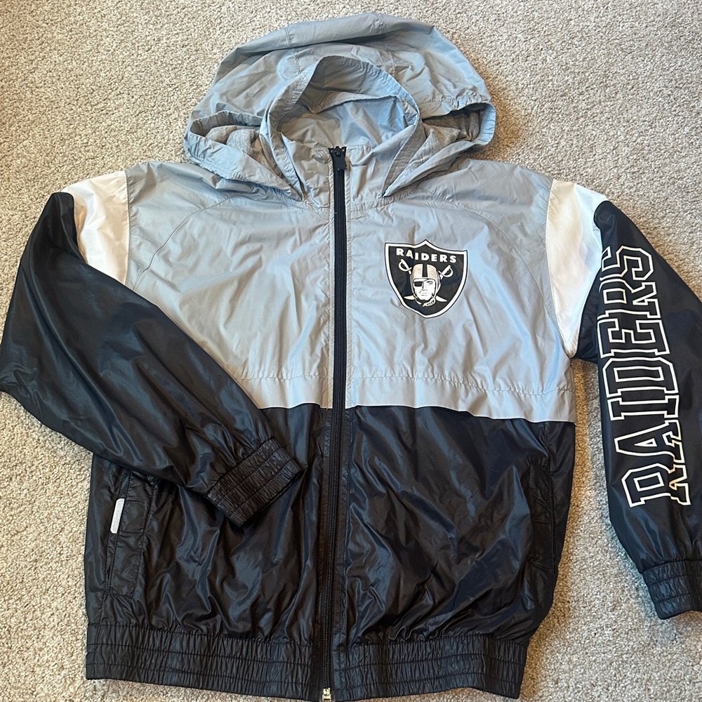 RAIDERS KIDS WINDBREAKER 🖤
